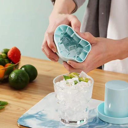 Silicone Cylinder Portable Ice Maker Bucket My Store