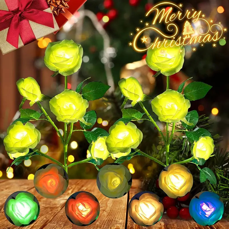 Color-Changing Solar Garden Roses - SLSOK