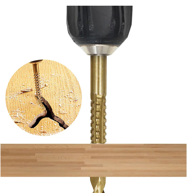 Step Drill Groove Saw Set (6 Pieces) - SLSOK