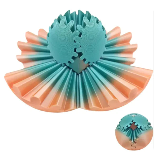 3D Printing Gear Ball Rotation - SLSOK