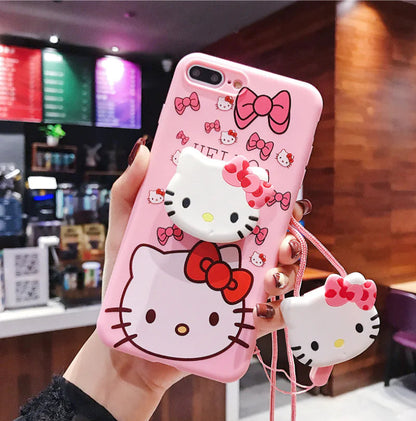 Cute Snoopy Phone Case with Stand and Protector SLSOK