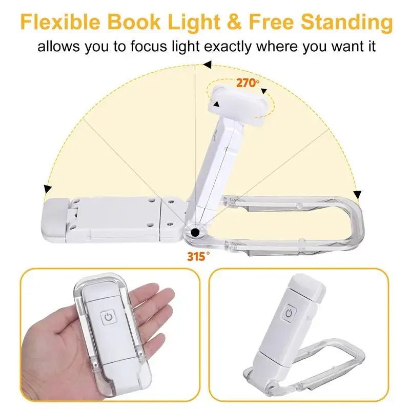 LED USB Rechargeable Book Light Reading Light Eye Protection My Store