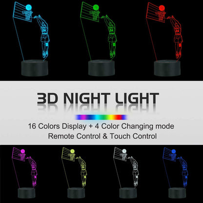Basketball 3D Lamp My Store