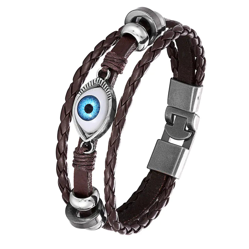 Multi-Layer Evil Eye Bracelet - SLSOK