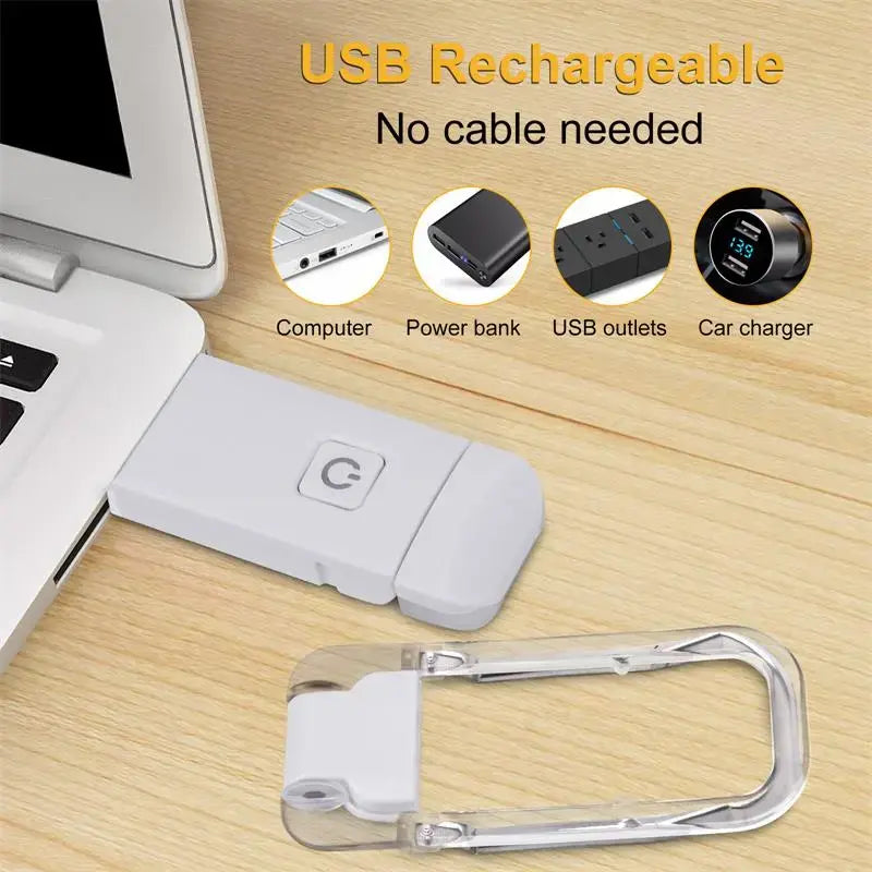 LED USB Rechargeable Book Light Reading Light Eye Protection My Store