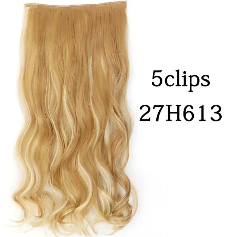 Curly Wave Clip-In Hair Extensions - SLSOK
