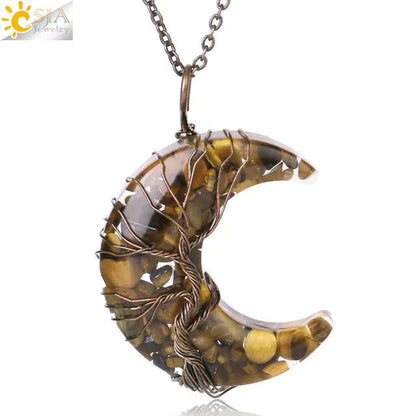 Tree of Life Moon Pendant SLSOK