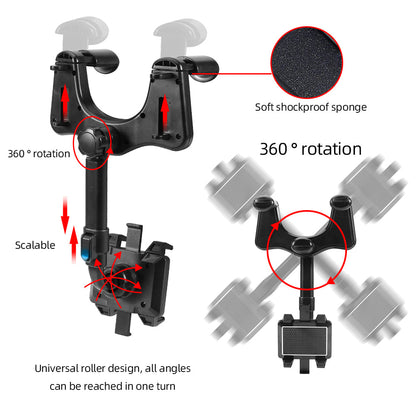 360° Rotatable Smart Phone Car Holder My Store