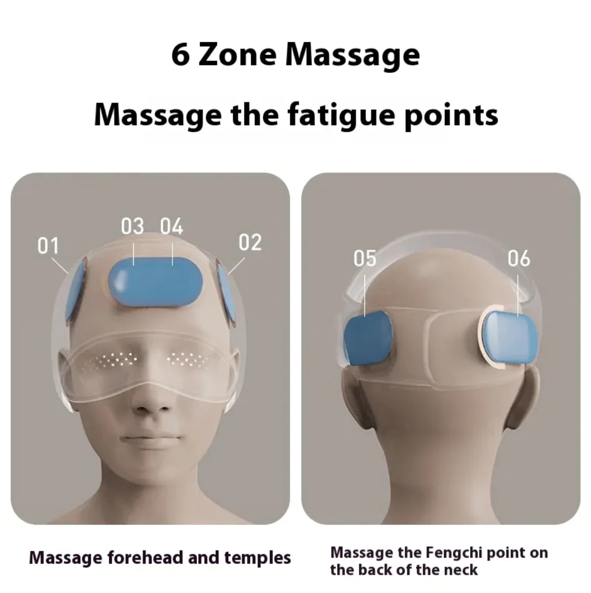 Relaxing Head and Eye Massager - SLSOK