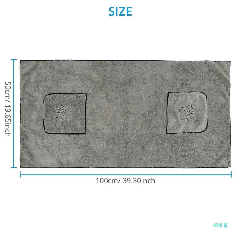 Dog Bathrobe Towel - SLSOK