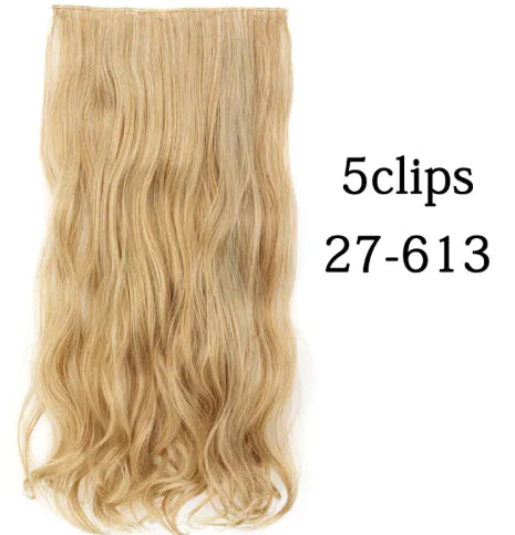 Curly Wave Clip-In Hair Extensions - SLSOK
