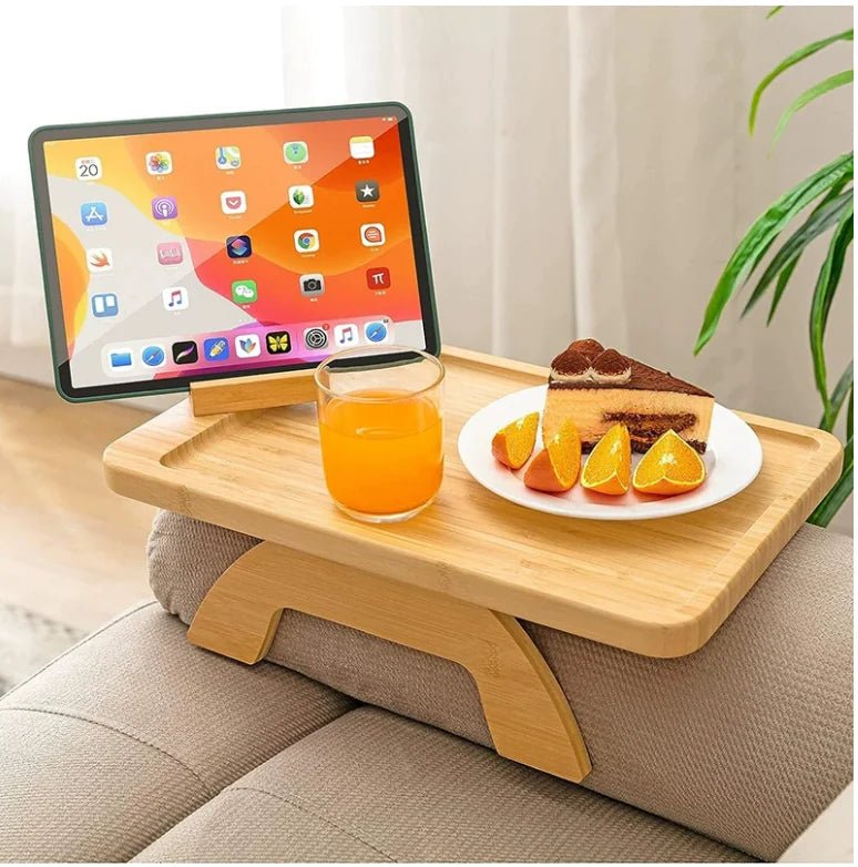 Wooden Lazy Sofa Tray - SLSOK