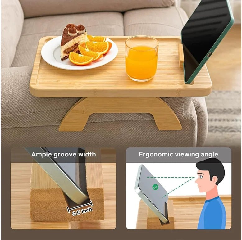 Wooden Lazy Sofa Tray - SLSOK