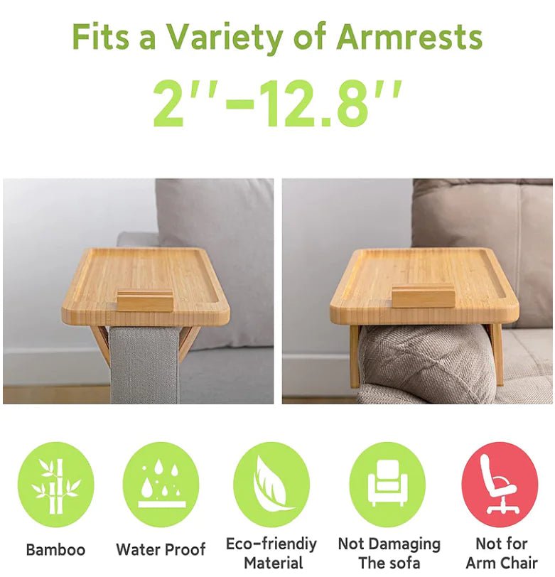 Wooden Lazy Sofa Tray - SLSOK