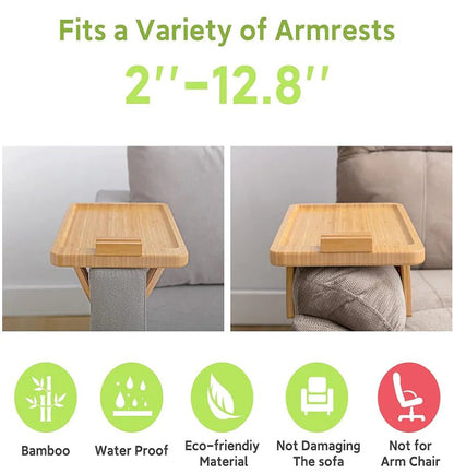 Wooden Lazy Sofa Tray - SLSOK