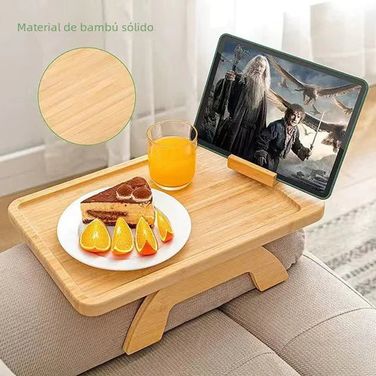 Wooden Lazy Sofa Tray - SLSOK