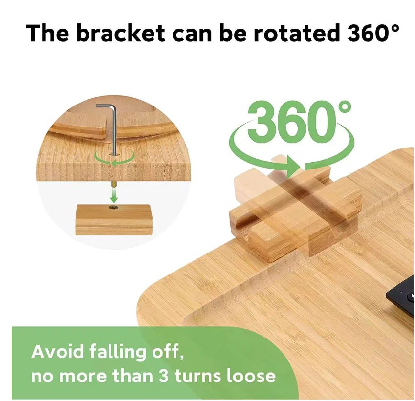 Wooden Lazy Sofa Tray - SLSOK