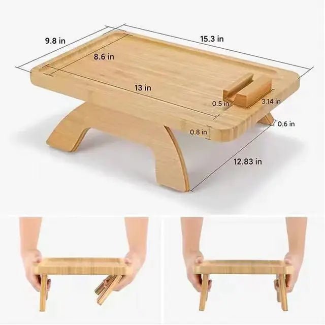 Wooden Lazy Sofa Tray - SLSOK