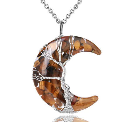 Tree of Life Moon Pendant SLSOK