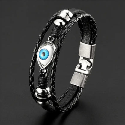 Multi-Layer Evil Eye Bracelet - SLSOK