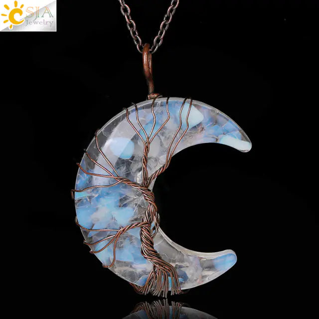 Tree of Life Moon Pendant SLSOK